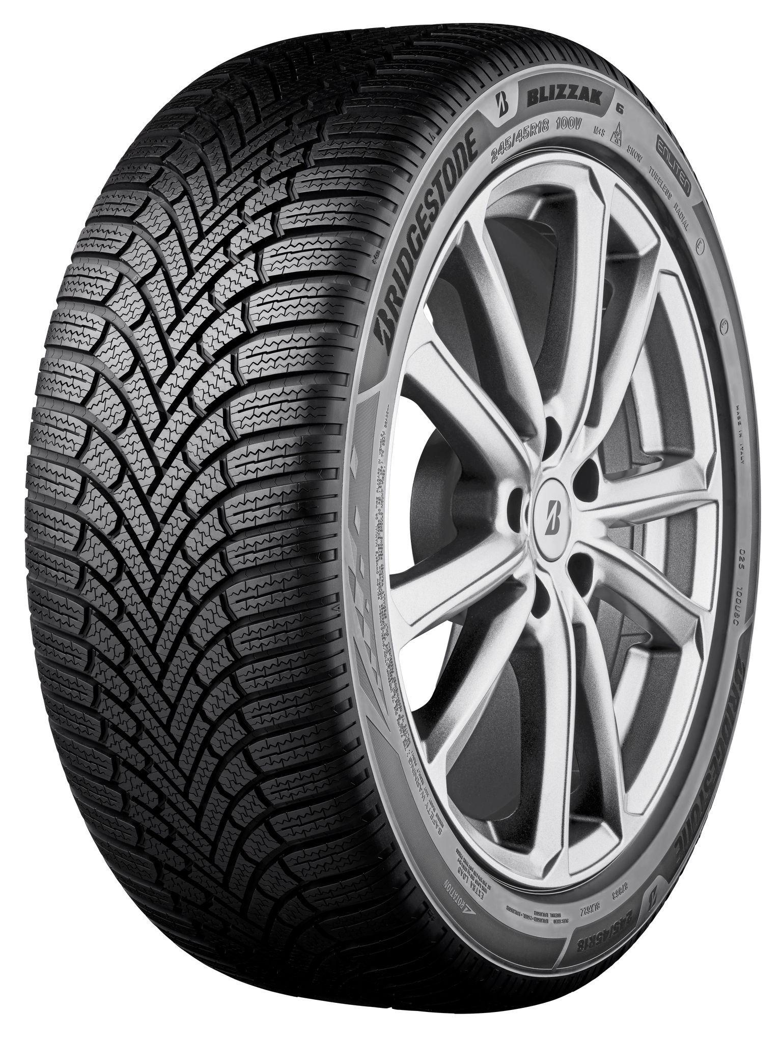235/40R19 Bridgestone Blizzak 6 Enliten pad.