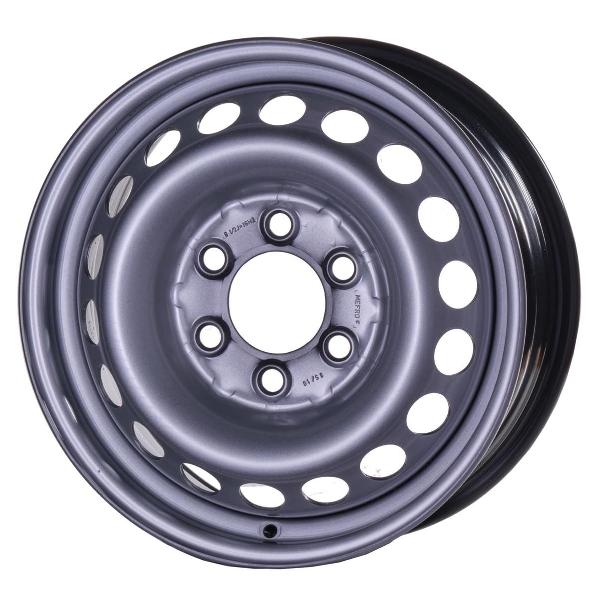 Plieniniai diskai 6.5x16 6x130 ET54 MW R1-2051 Silver