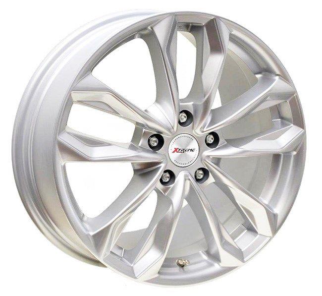 Lieti ratlankiai 9x20 5x112 ET57 Xtreme SX5 Silver