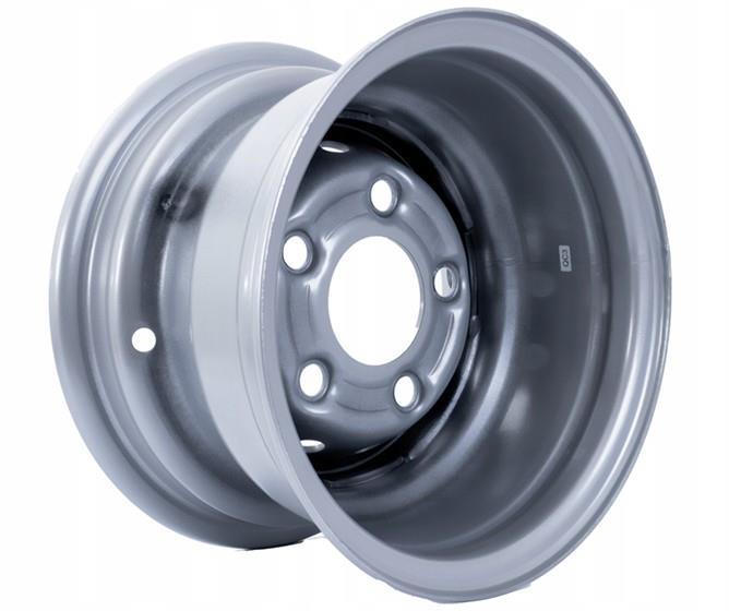 Plieniniai diskai 6x10 5x112 ET0 SRW Steel Trailer wheel silver