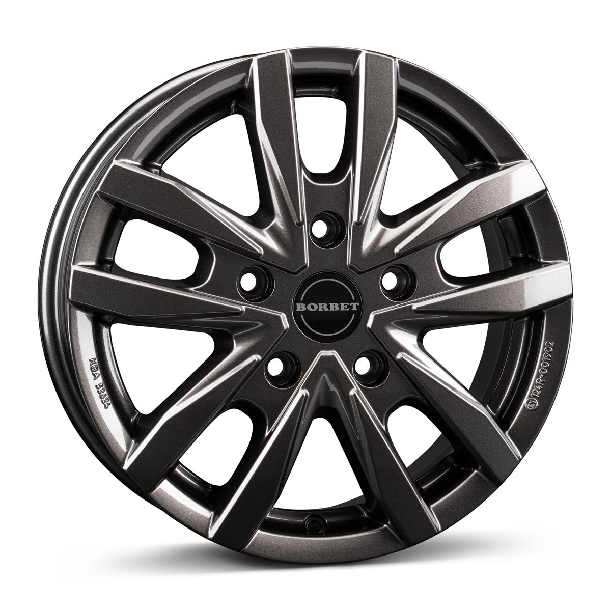 Lieti ratlankiai 6x16 5x118 ET68 Borbet CW5