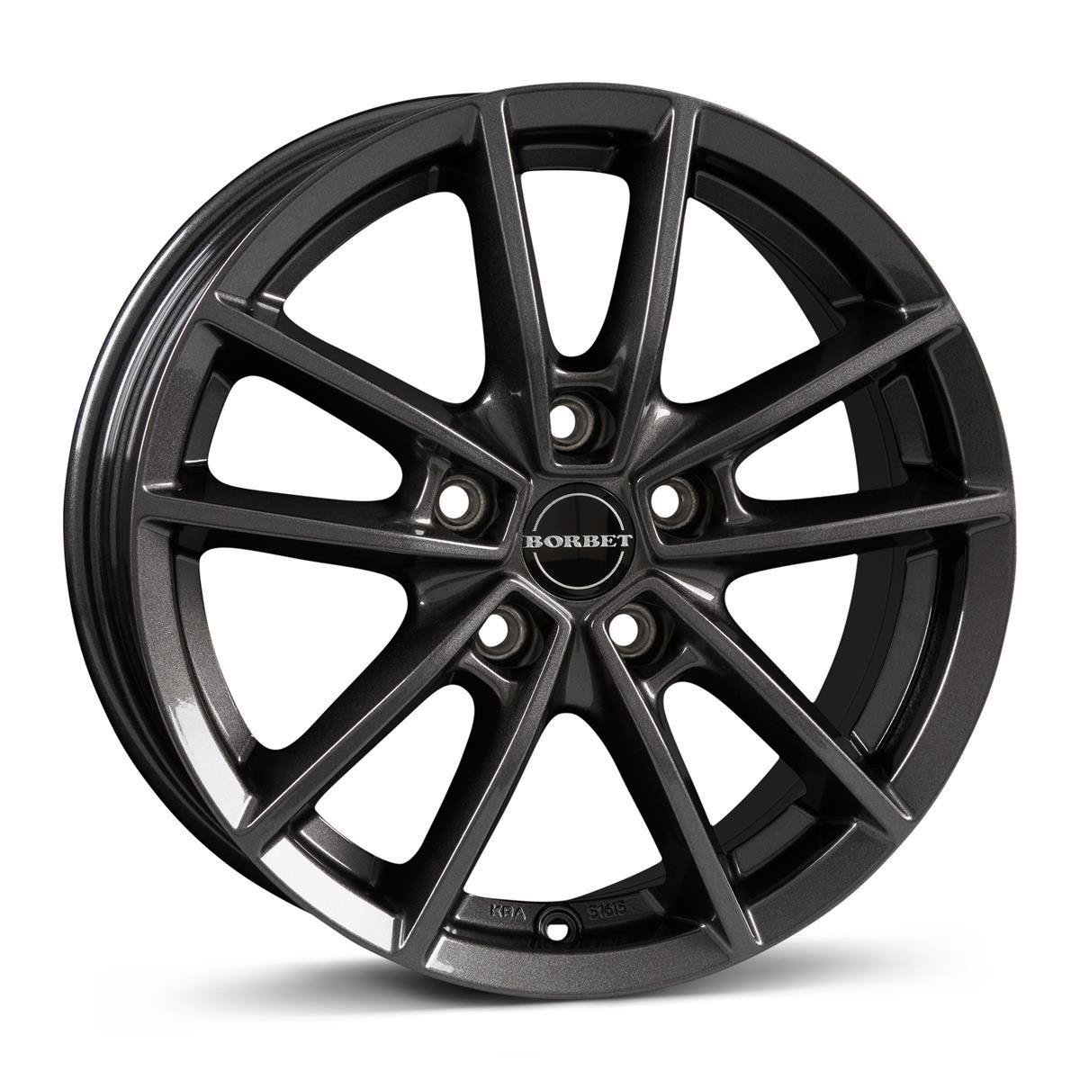 Lieti ratlankiai 7x17 5x114.3 ET50 Borbet W