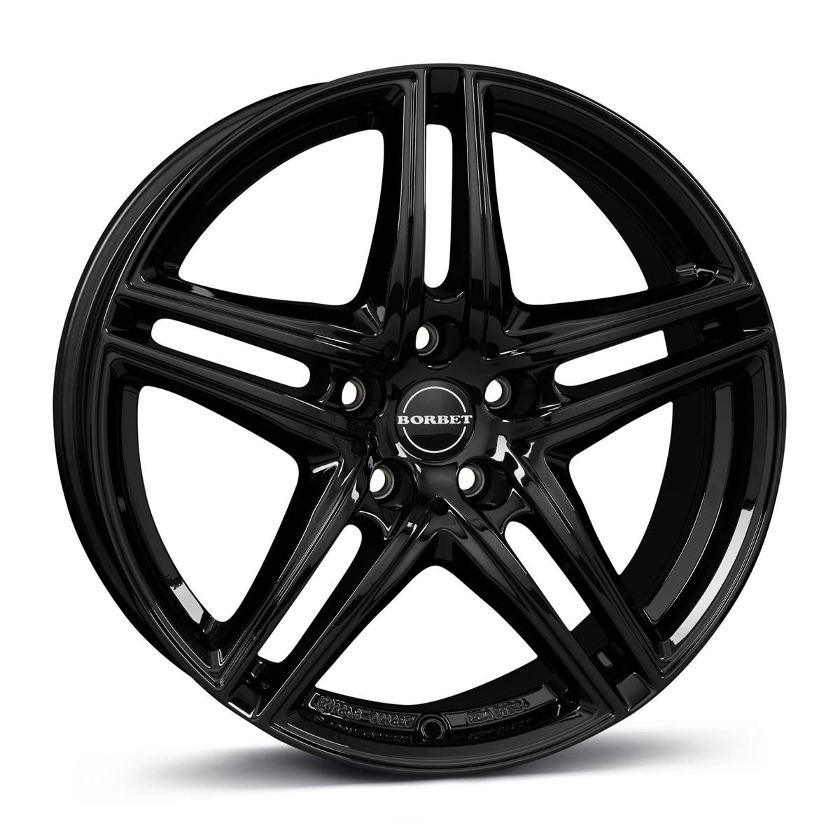 Lieti ratlankiai 6.5x16 5x112 ET22 Borbet XR