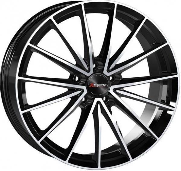 Lieti ratlankiai 9x20 5x112 ET50 Xtreme RX16 Black Diamond
