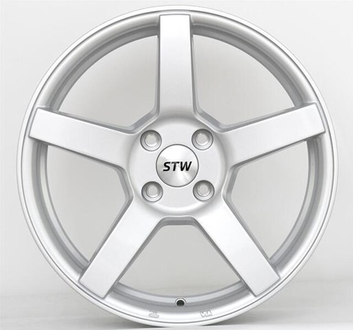Lieti ratlankiai 7x17 4x108 ET32 STW Ares Silver