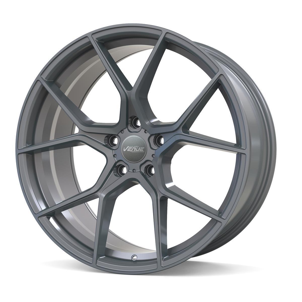 Lieti ratlankiai 9.5x19 5x112 ET45 Venue Genesis Satin Grey