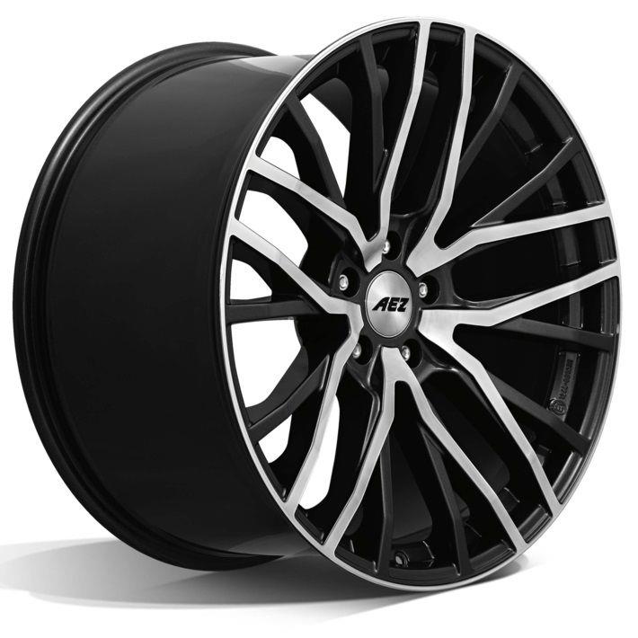 Lieti ratlankiai 8.5x19 5x112 ET28 AEZ Panama dark