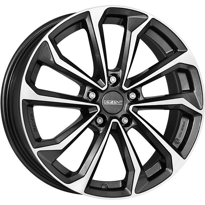 Lieti ratlankiai 7.5x19 5x114.3 ET54 Dezent KS dark