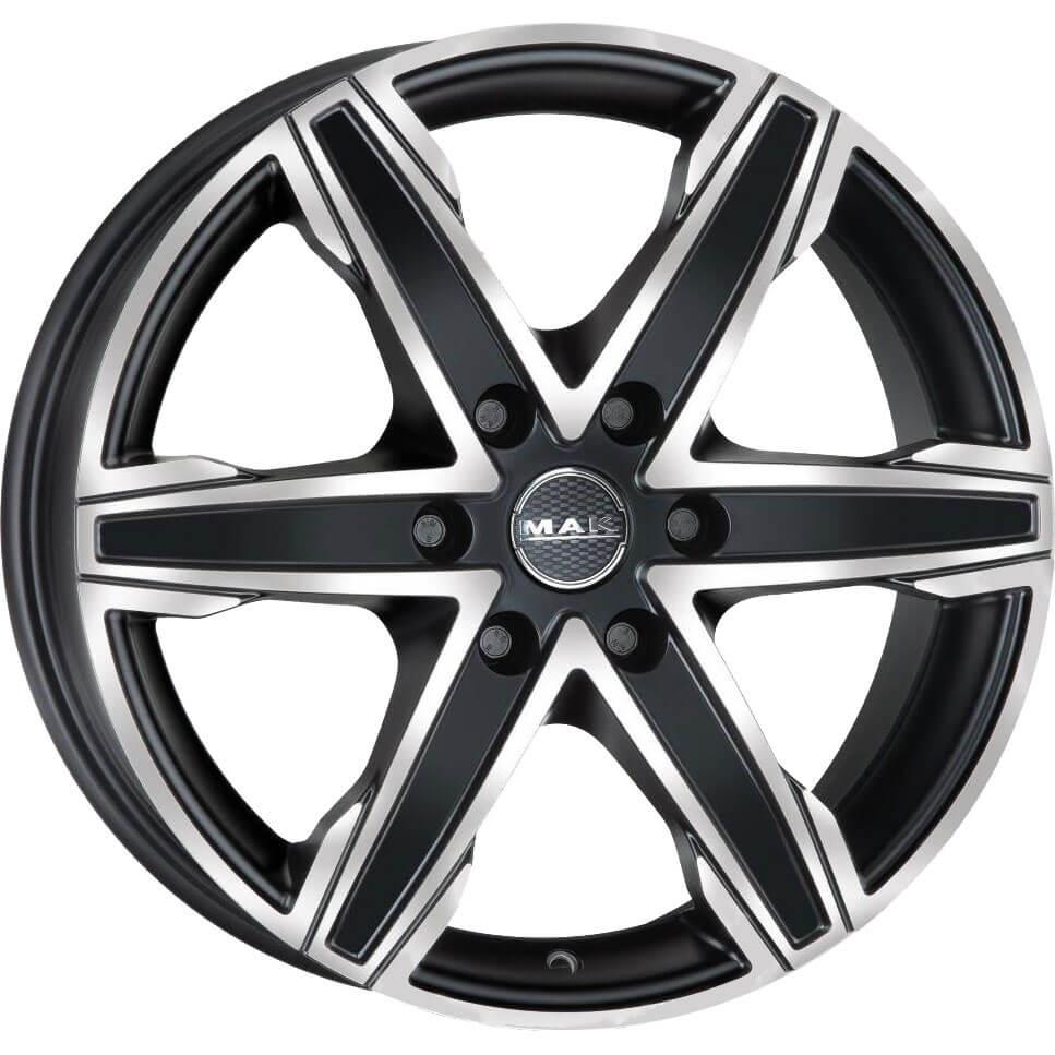 Lieti ratlankiai 6.5x16 6x139.7 ET20 MAK King 6