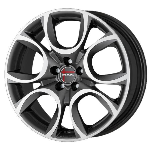 Lieti ratlankiai 6.5x16 4x108 ET32 MAK Torino W
