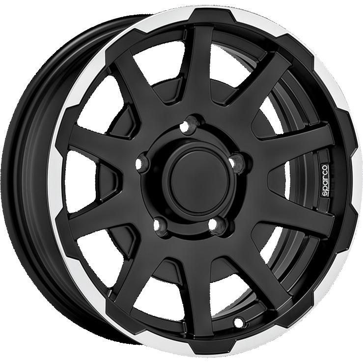 Lieti ratlankiai 5.5x16 5x139.7 ET0 Sparco Dakar