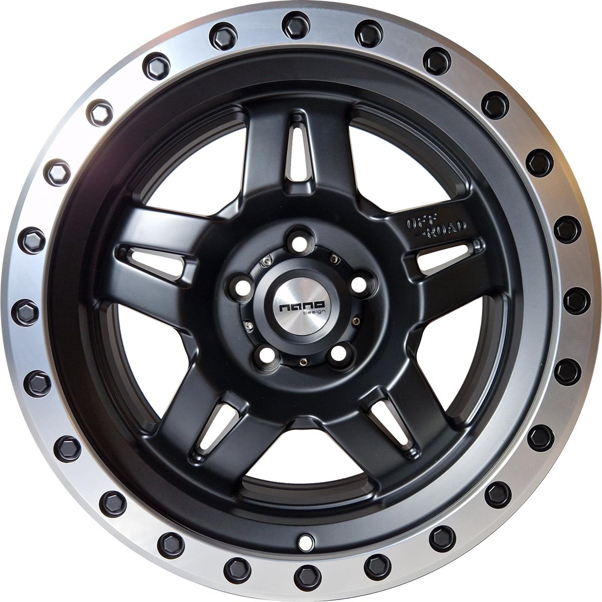 Lieti ratlankiai 8.5x17 5x120 ET0 Nano 5942