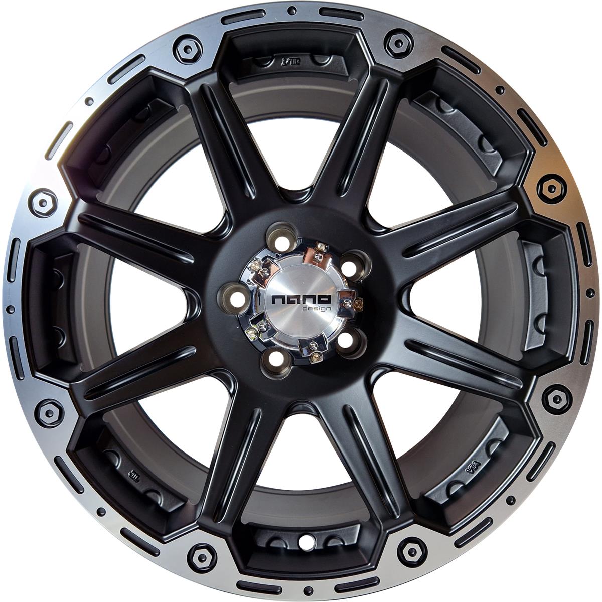 Lieti ratlankiai 8.5x18 5x120 ET20 Nano BK717