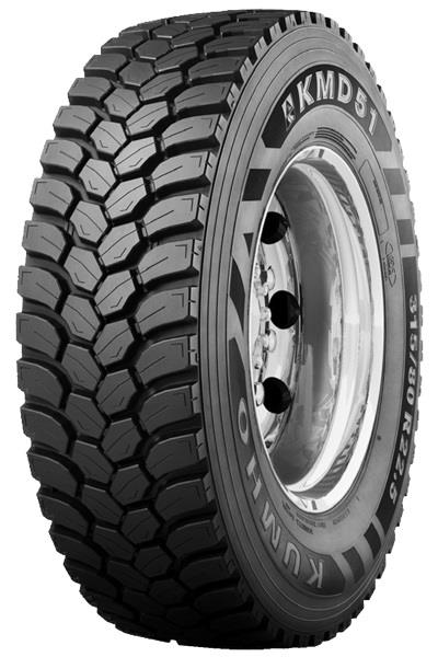 Krovininės padangos 315/80R22.5 156/150K Kumho KMD51