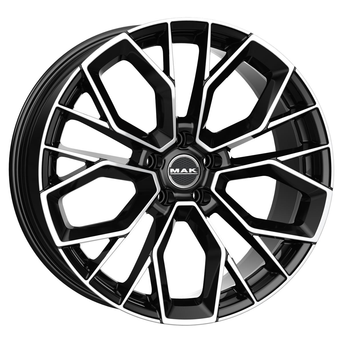 Lieti ratlankiai 11.5x22 5x130 ET47 MAK Stilo-D