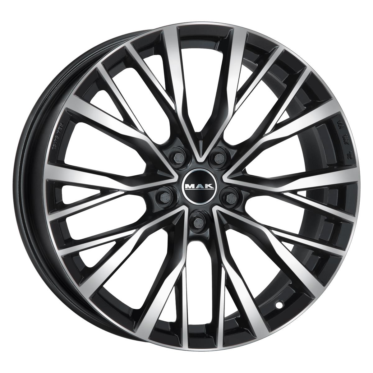 Lieti ratlankiai 8.5x20 5x120 ET43 MAK Kent
