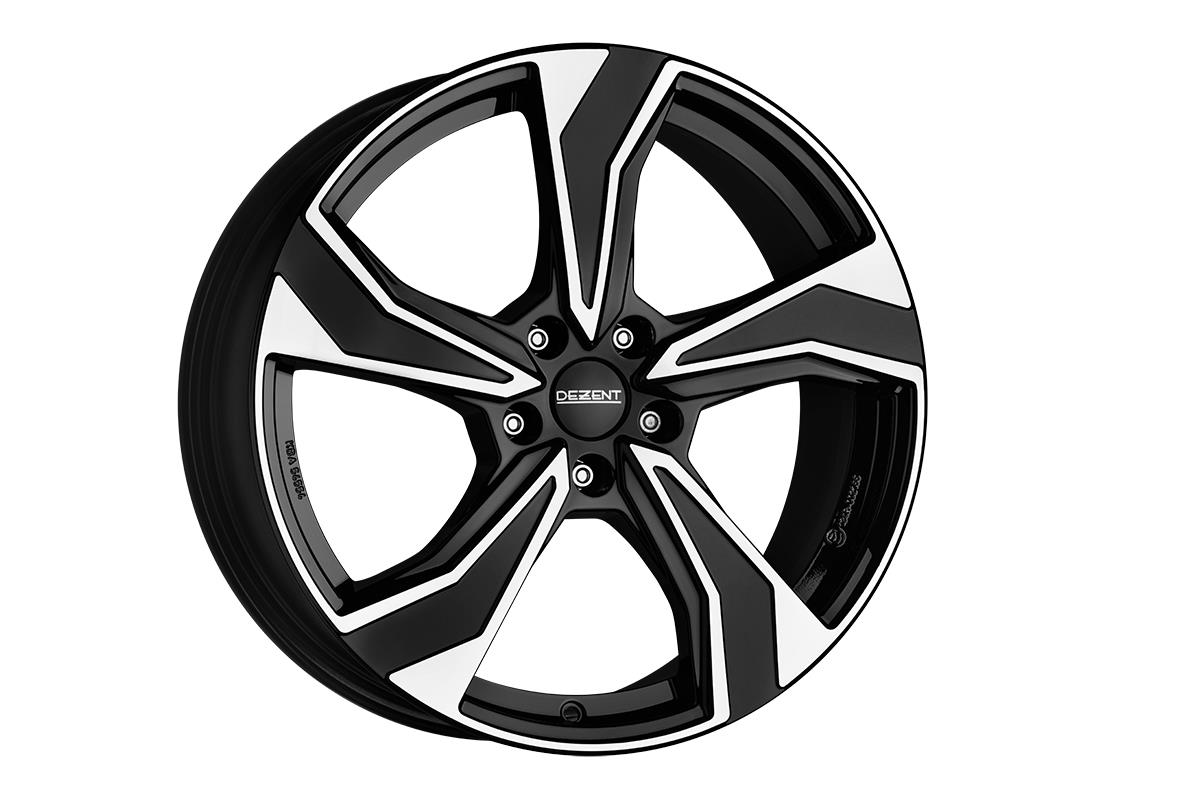 Lieti ratlankiai 7.5x17 5x108 ET50 Dezent KB dark