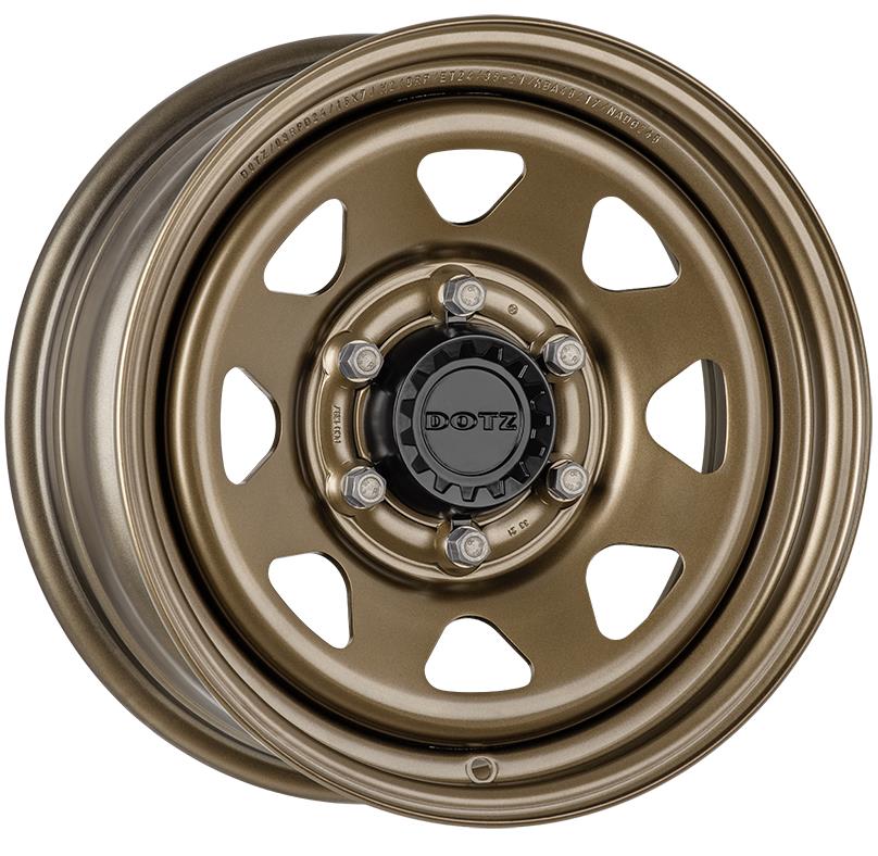 Plieniniai diskai 8x18 6x139.7 ET24 Dotz 4x4 Dakar