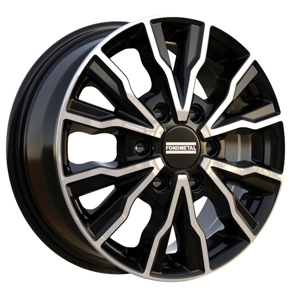 Lieti ratlankiai 7x17 6x120 ET48 Fondmetal PRO2