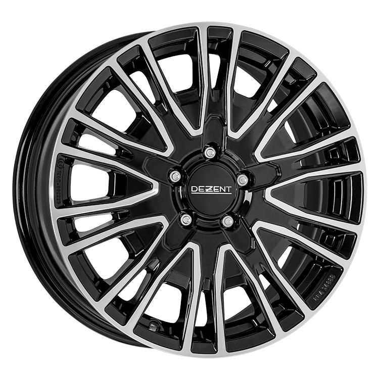 Lieti ratlankiai 6.5x16 5x120 ET60 Dezent KE dark