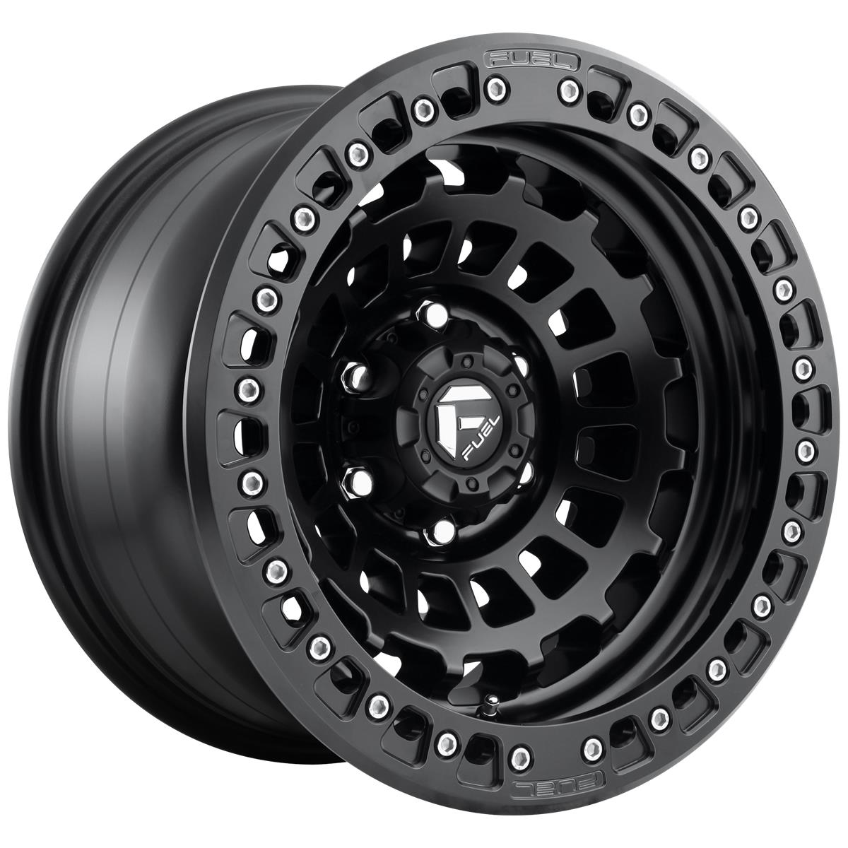 Lieti ratlankiai 9x17 6x139.7 ET-15 Fuel D101 Zephyr Beadlock