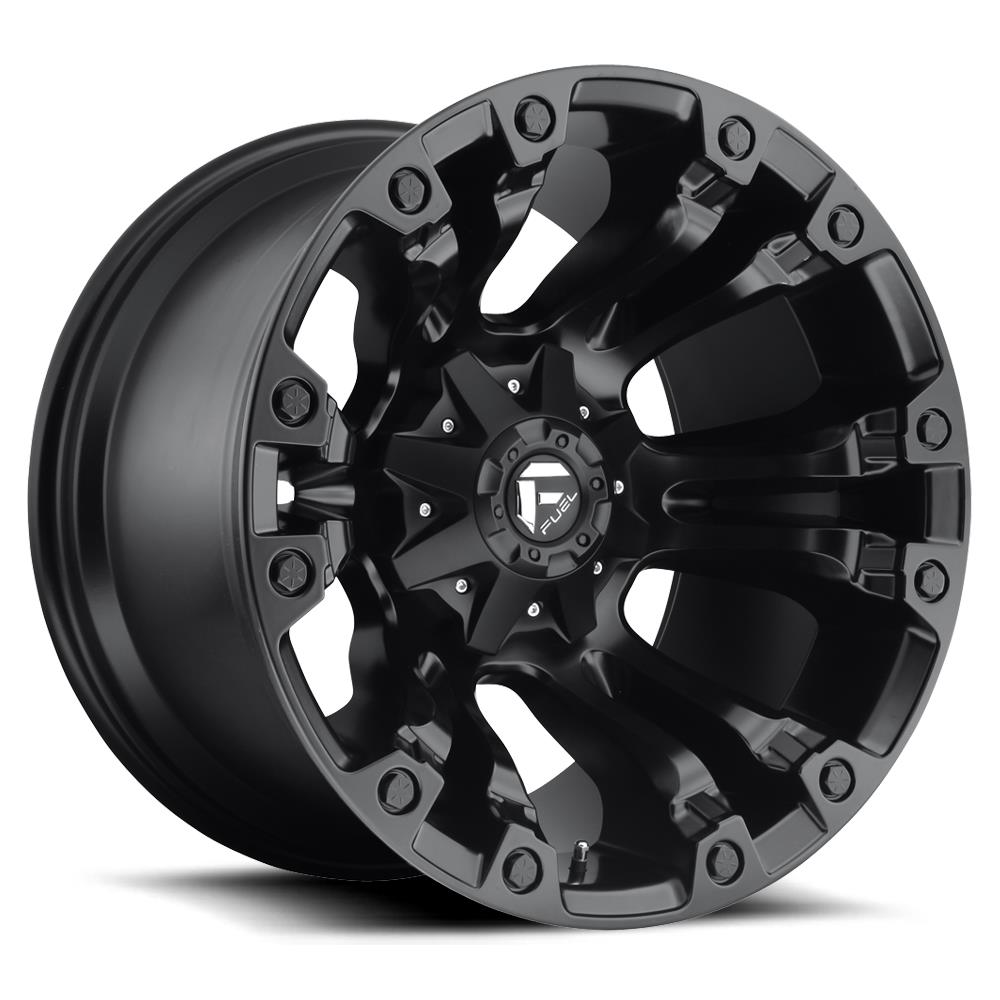 Lieti ratlankiai 10x22 5x139.7 ET10 Fuel D560 Vapor
