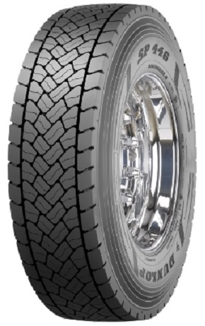 315/60R22.5 152/148L Dunlop SP446 padang