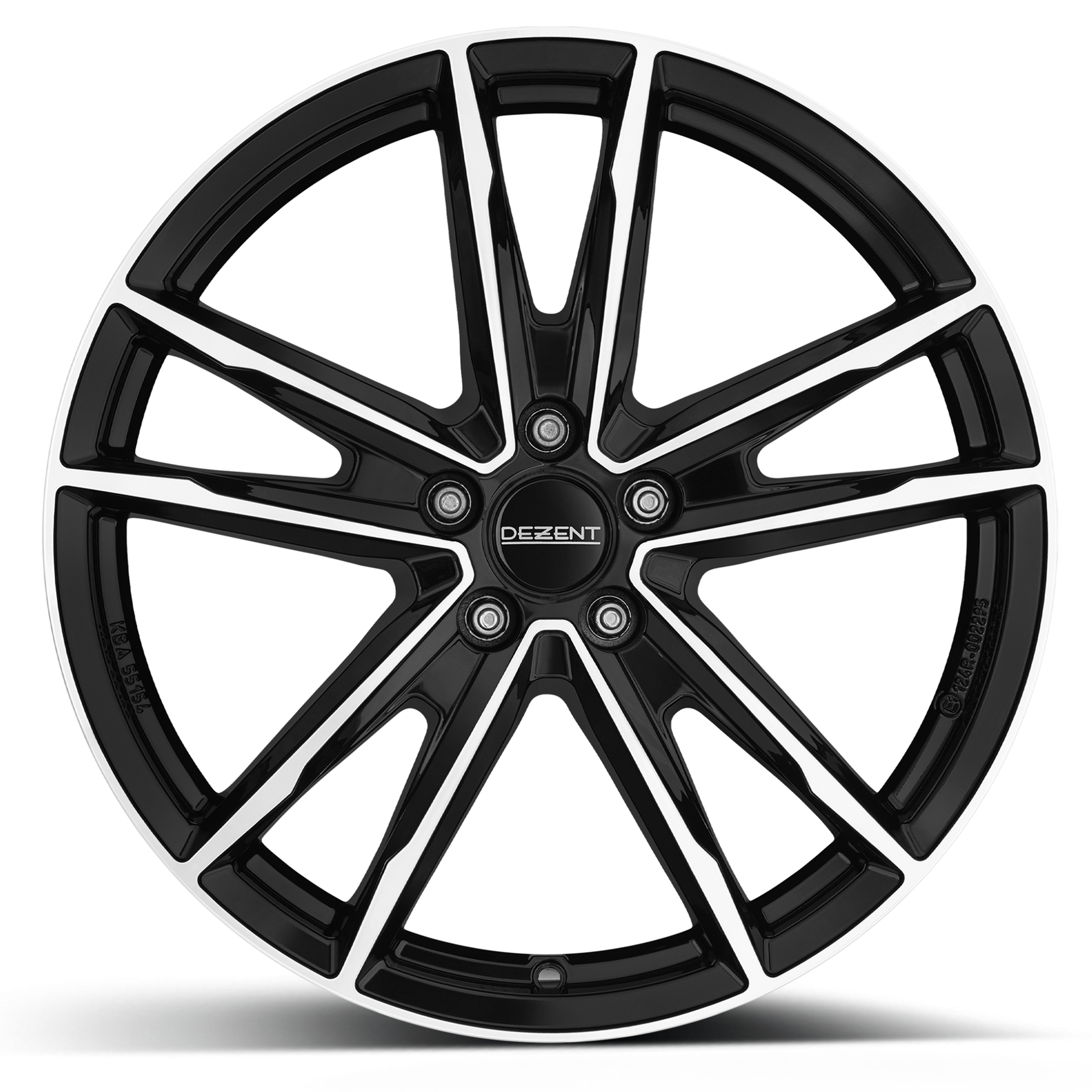 Lieti ratlankiai 8x19 5x112 ET40 Dezent KF dark