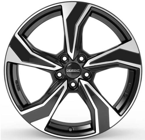 Lieti ratlankiai 6x16 5x114.3 ET45 Dezent KB dark